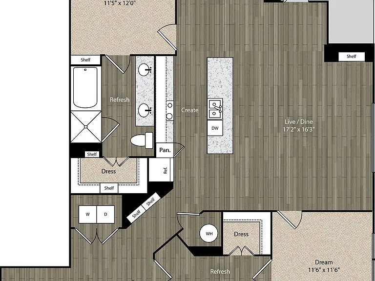 B3 floor plan Miro