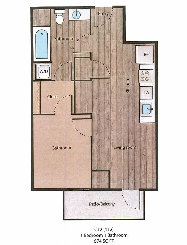 Floor plan Fremont