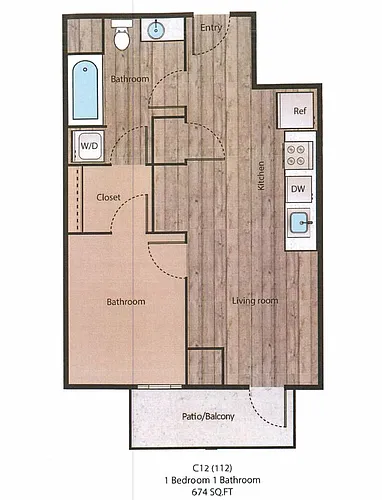 Floor plan Fremont