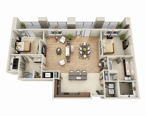 Floor plan B13