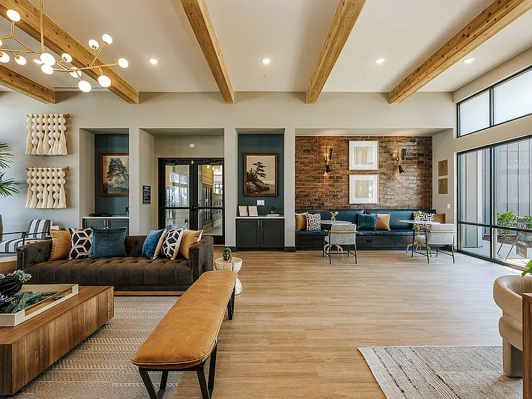 Resident Clubhouse at Bolton West Charlotte Apartments