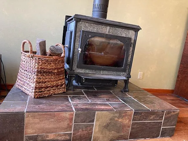 wood stove