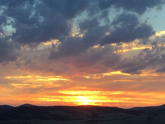 Sunrise from the deck