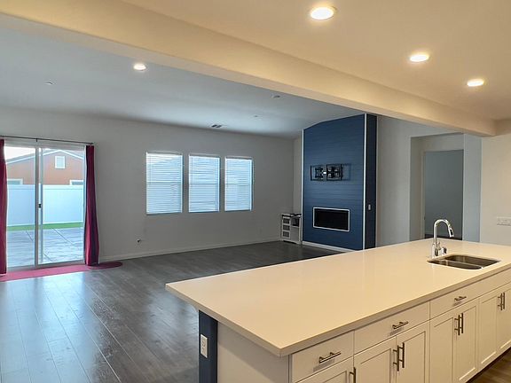 Kitchen open to Living Room