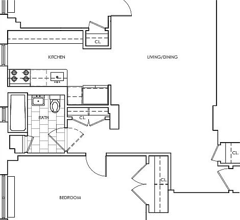 2nd image of 141 E 33rd St APT 6E
