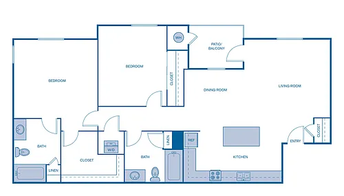 Floor plan B3