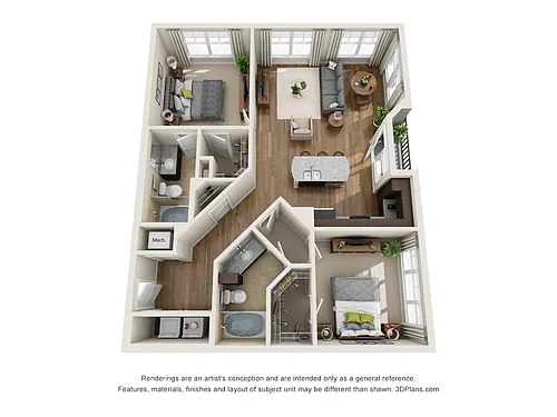 Floor plan C1