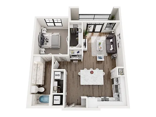 Floor plan A4