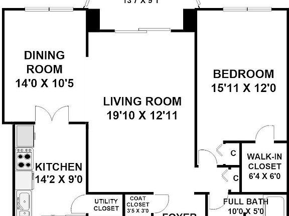 4th image of 5903 Mount Eagle Dr APT 1512