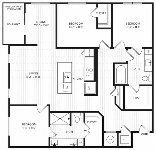 Floor plan C4