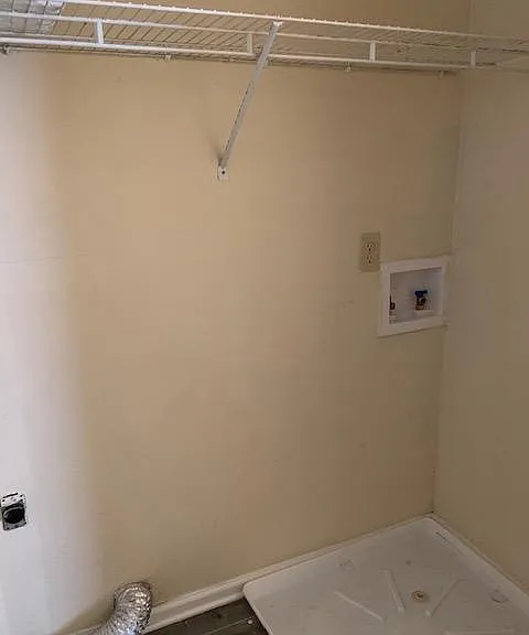 Laundry closet