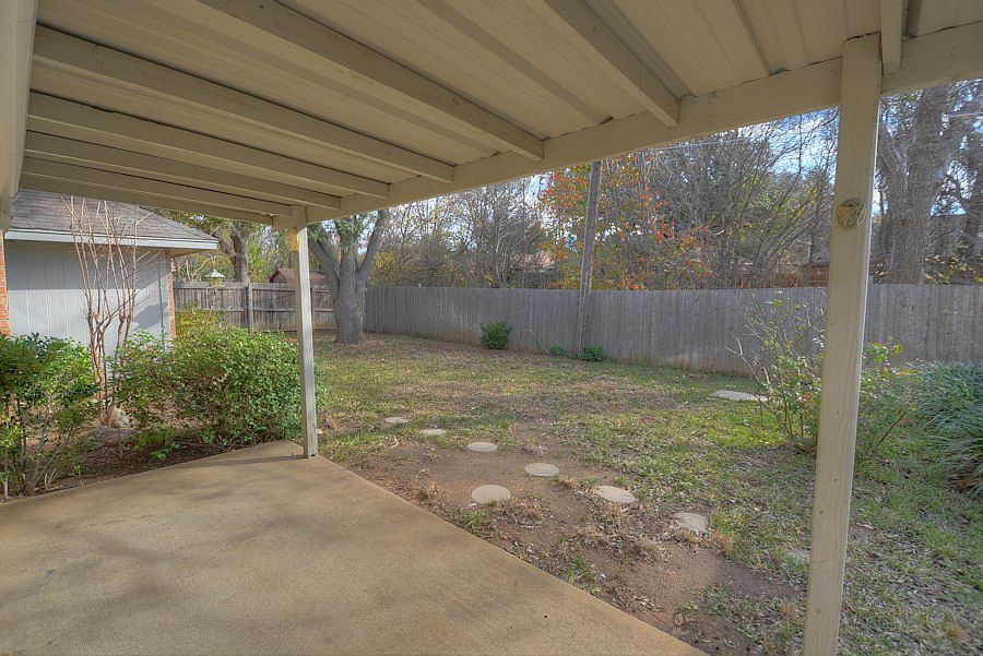 Covered patio