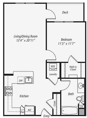 Floor plan A1-250
