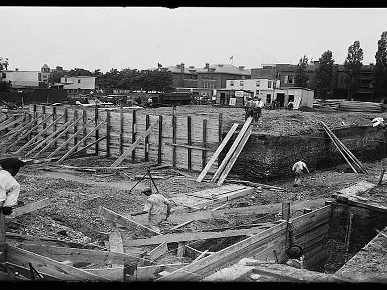 Original Italian Embassy under construction | July 1924