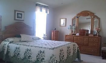 Master bedroom suite