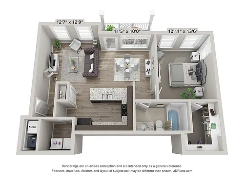 Floor plan Paisley