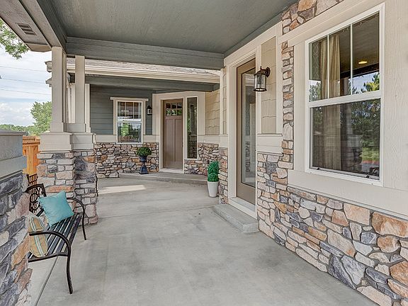 Spacious Front Porch
