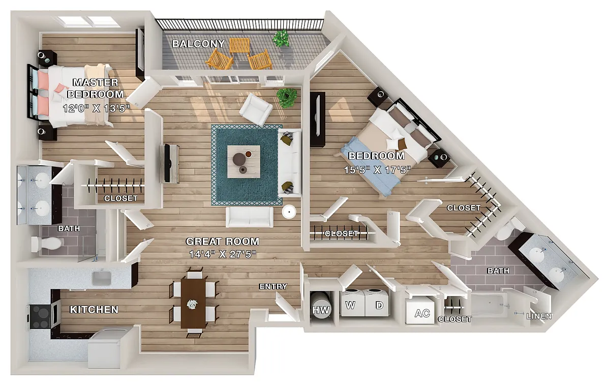 Floor plan Bergen