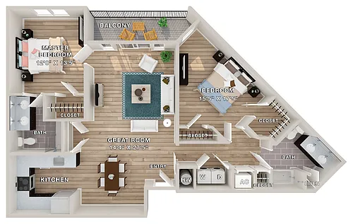 Floor plan Bergen