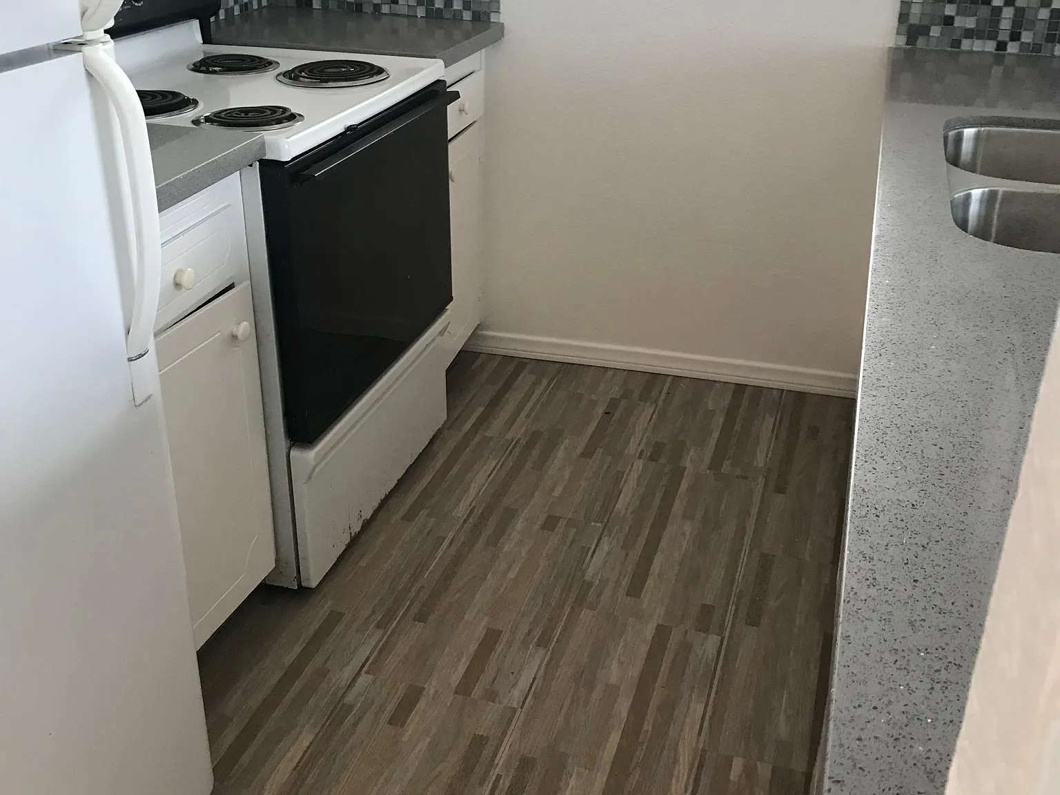 Kitchen from hallway