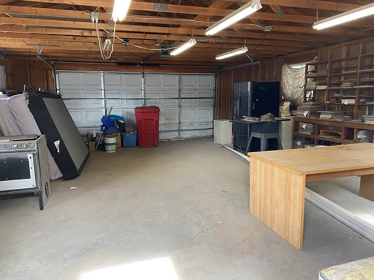 well lit 740 ssquare foot garage with 220VAC and automatic door opener available for an extra $150 per month