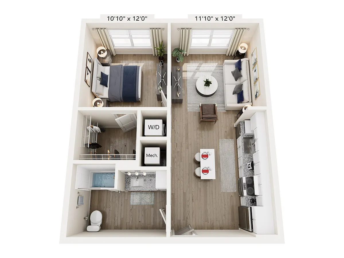 Floor plan A1.A