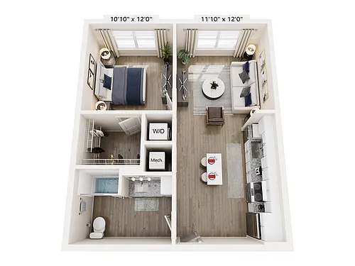Floor plan A1.A