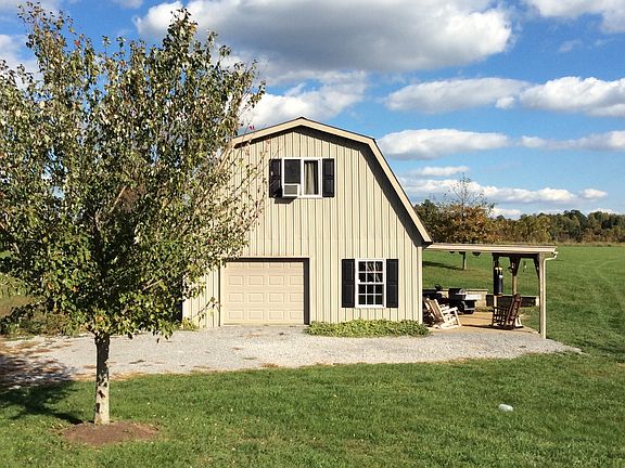Detached garage with loft