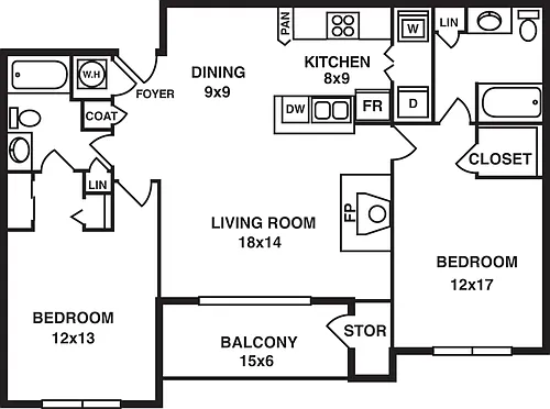 Floor plan Misthaven