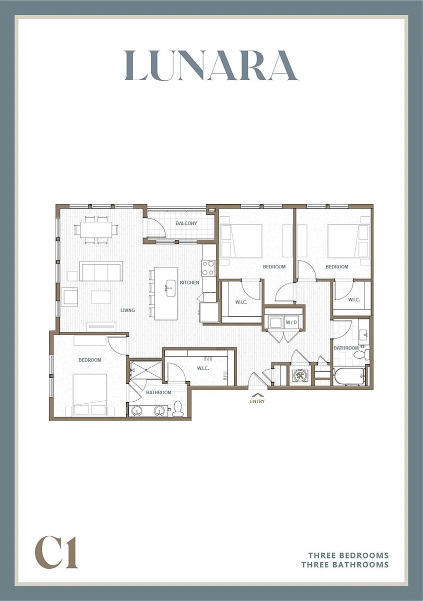Floor plan C1