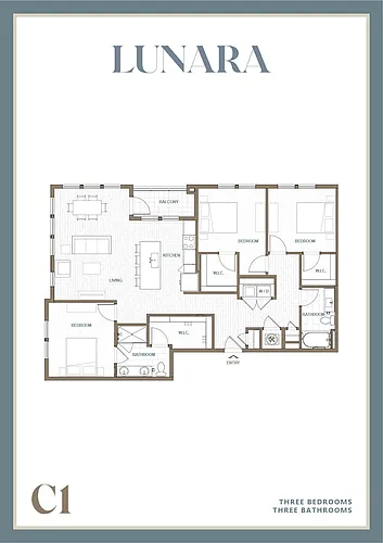 Floor plan C1