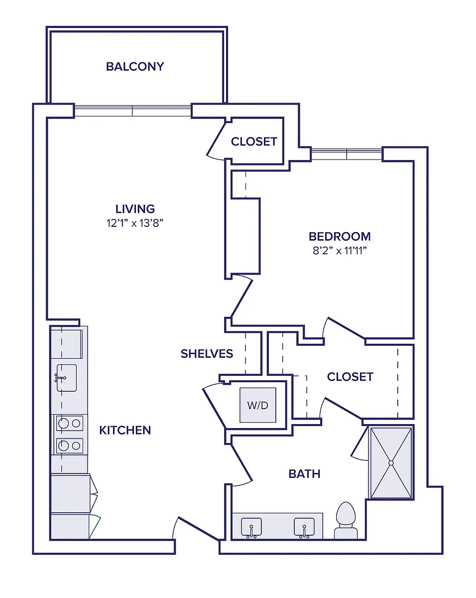 Floor plan A07 - North Tower