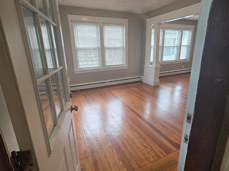 Enter your double parlor from front entrance