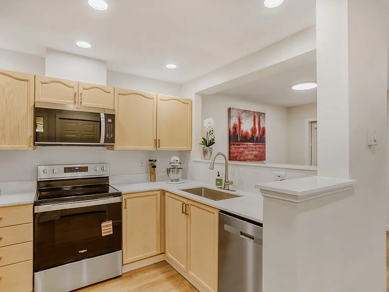 11. Kitchen with all brand-new stainless-steel appliances