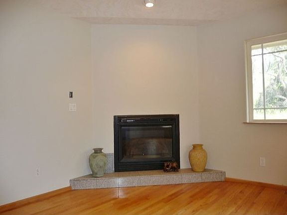 Propane Fireplace with Granite Hearth