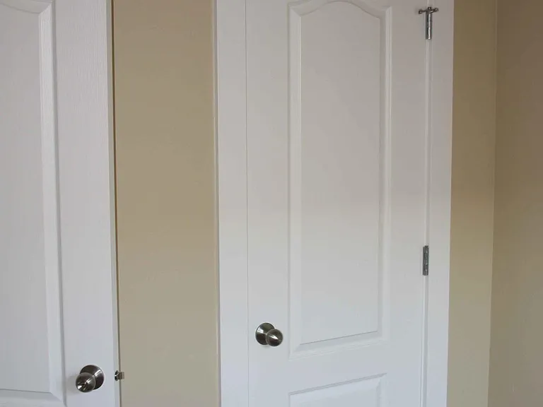 Spare bedroom closet