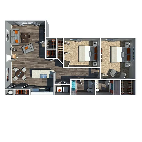 Floor plan The Magnolia