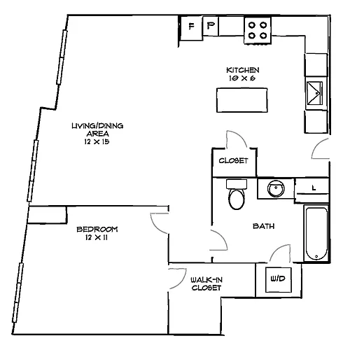 Floor plan Design 1A