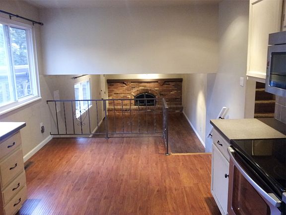 Den through the kitchen