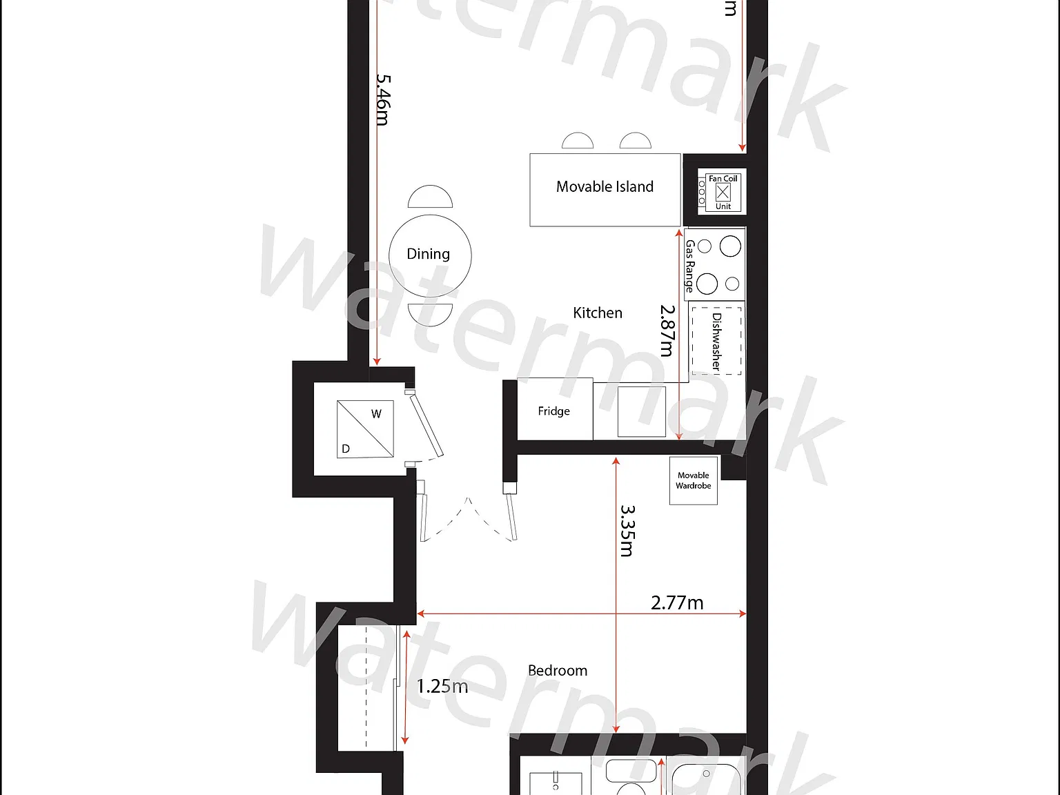 1 bed, $1,975 — Photo 2