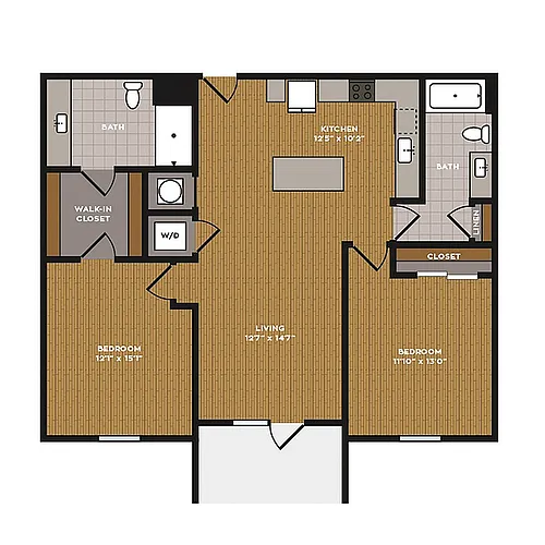 Floor plan 2E-1