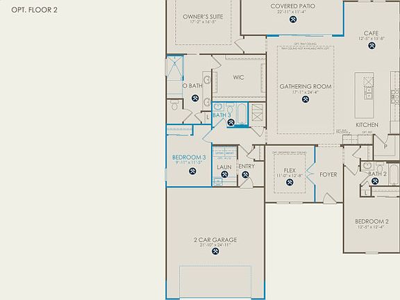 Stellar Floor Plan, Quick Move-In Home, Floor 1