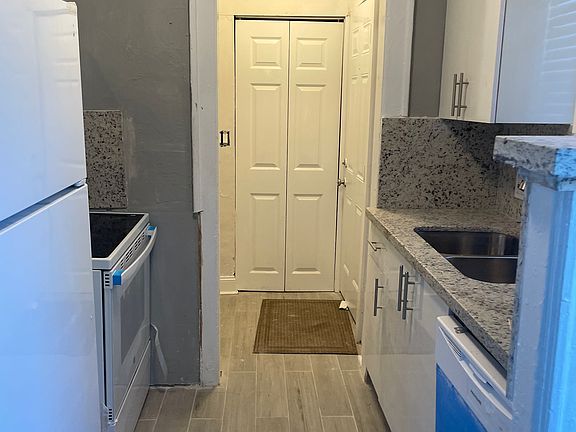 Newly remodeled kitchen with pantry