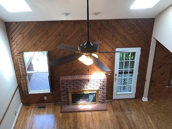 View of den from upstairs