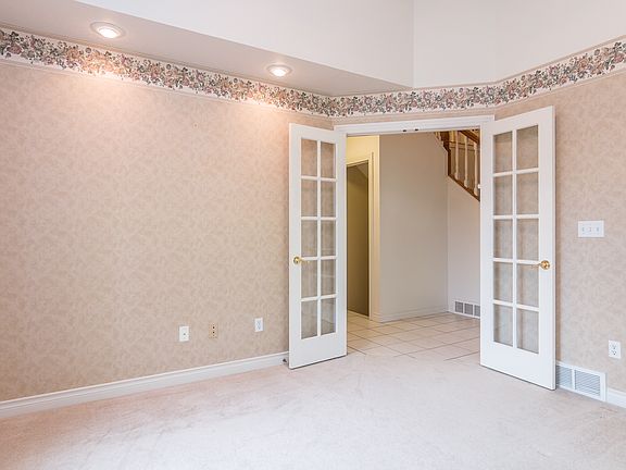 Den with French Doors