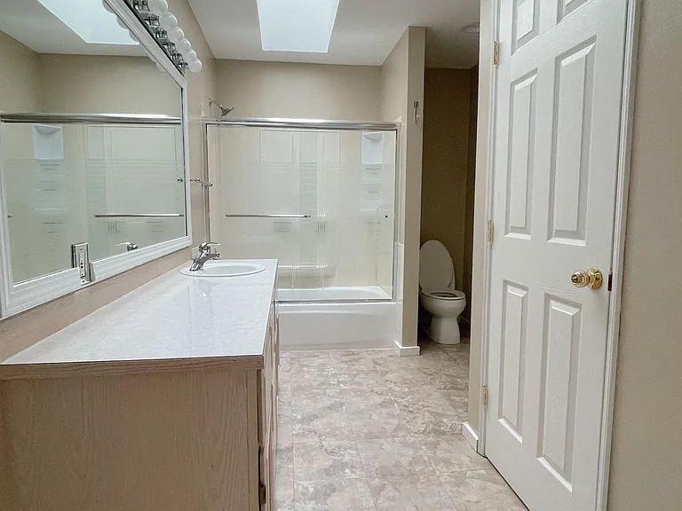Central bathroom