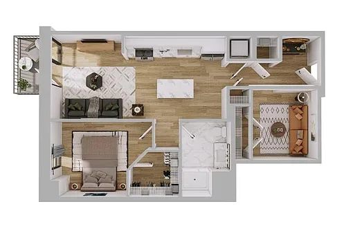 Floor plan A1B