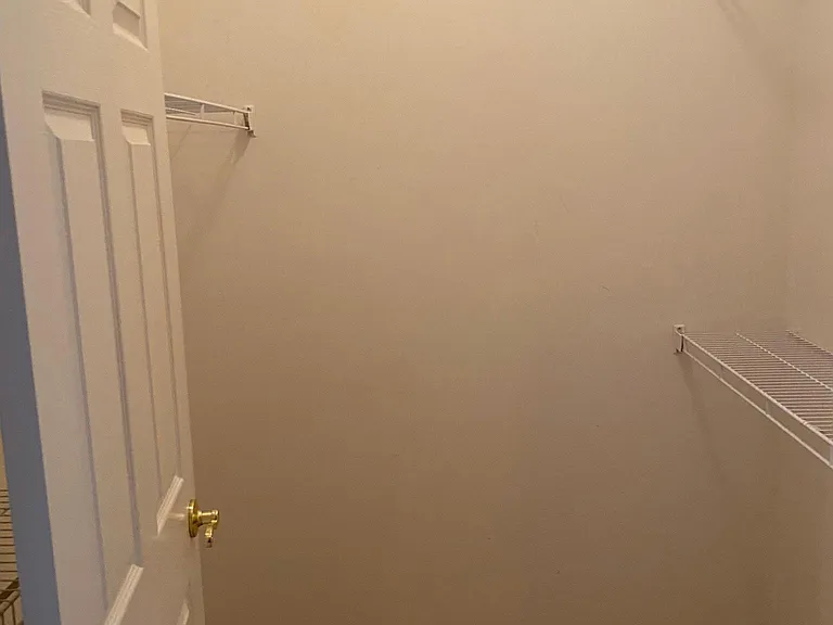 His closet