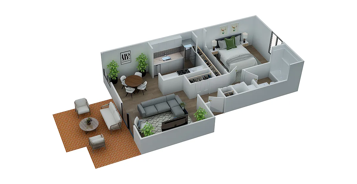 Floor plan Lodge