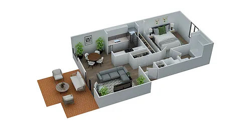 Floor plan Lodge